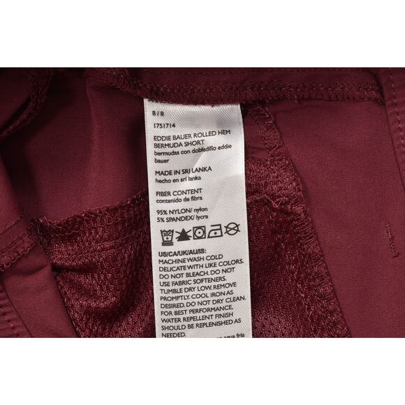 Eddie Bauer Women's Rolled Hem Bermuda Shorts Regular Size 8 - Picture 8 of 8